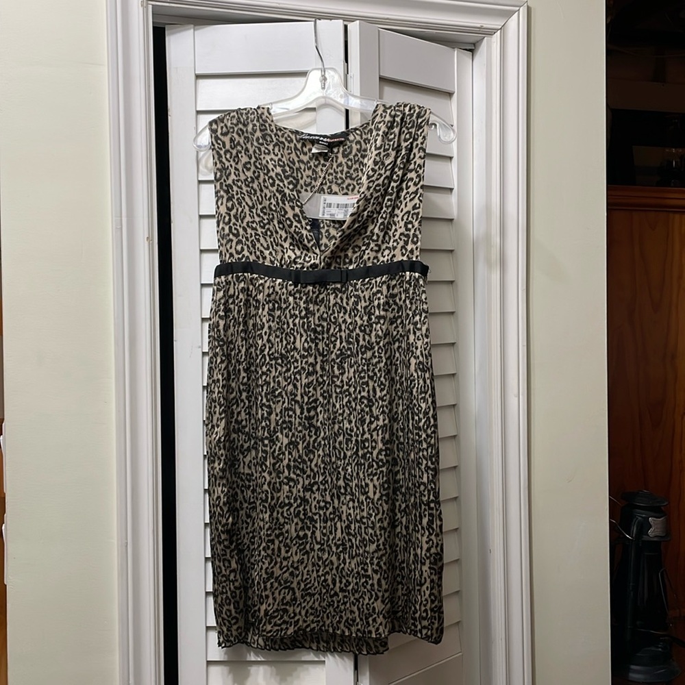 Sassy Miss Sixty leopard print dress. Size small